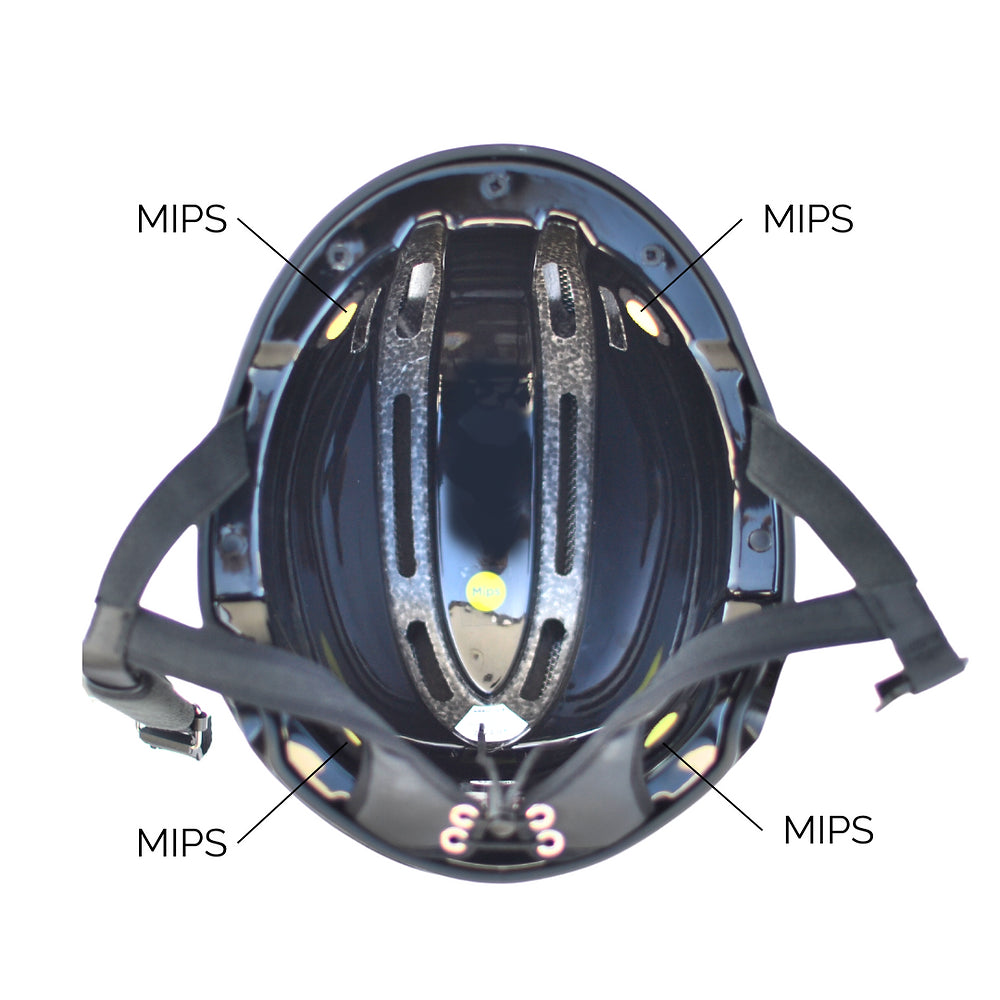 ARRO Helmet in Gloss Black - MIPS and SNELL - out of stock until Sept