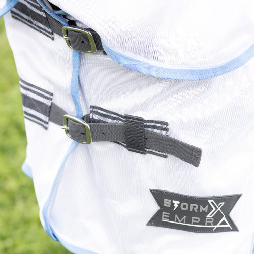 StormX Empra Gladiator UV Combi Fly Rug - White/Lilac