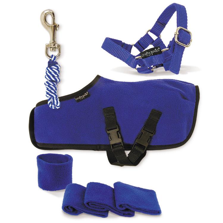 Crafty Pony Rug Set - Blue