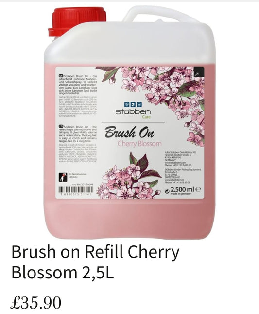 Stubben Brush On 2.5 L Refill - Cherry Blossom