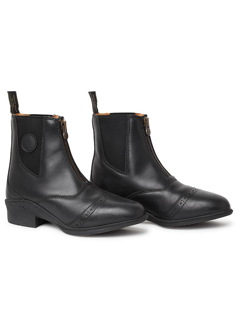 Mountain Horse Aurora Zip Paddock Boots - Black
