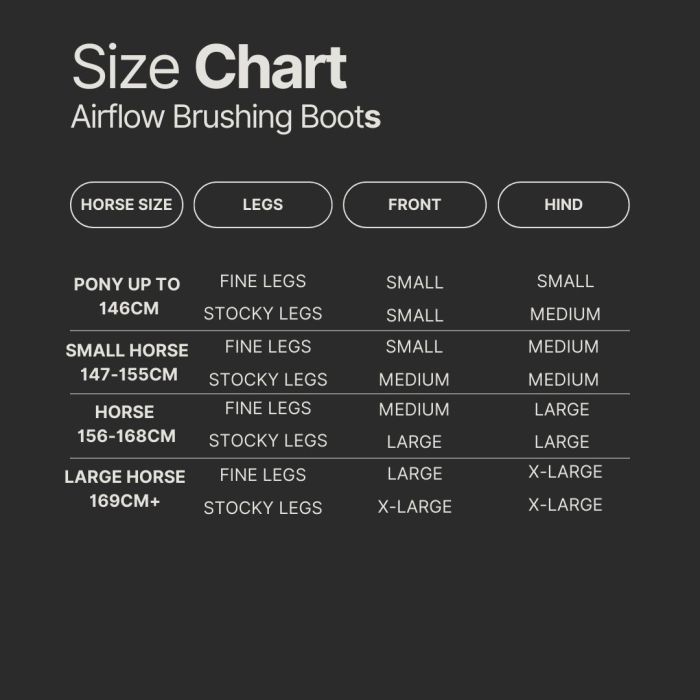 Stubben Stübben Airflow Brushing Boots - Black