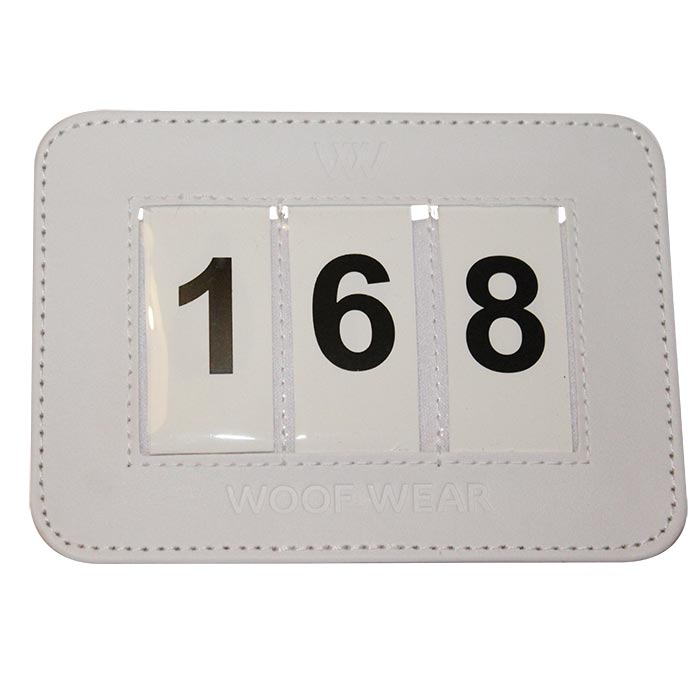 Woof Wear 3 Digit Dressage Number Holder