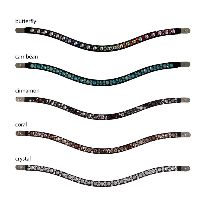 Stubben Bling for browband Magic Tack long curved