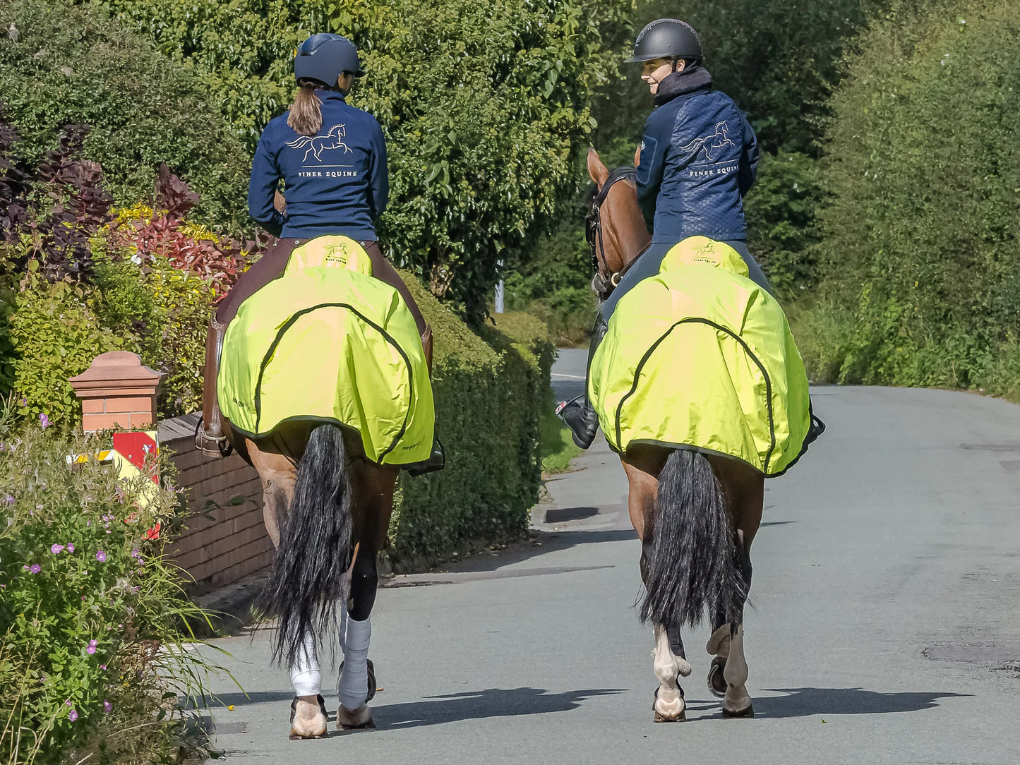 Finer Equine Hi-Vis Winter Weight Waterproof Ride - On Exercise Sheet