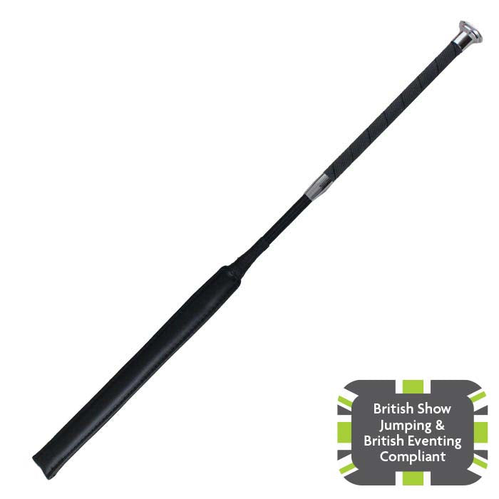 Woof Wear PRO Showjumping Bat (Black/Silver)