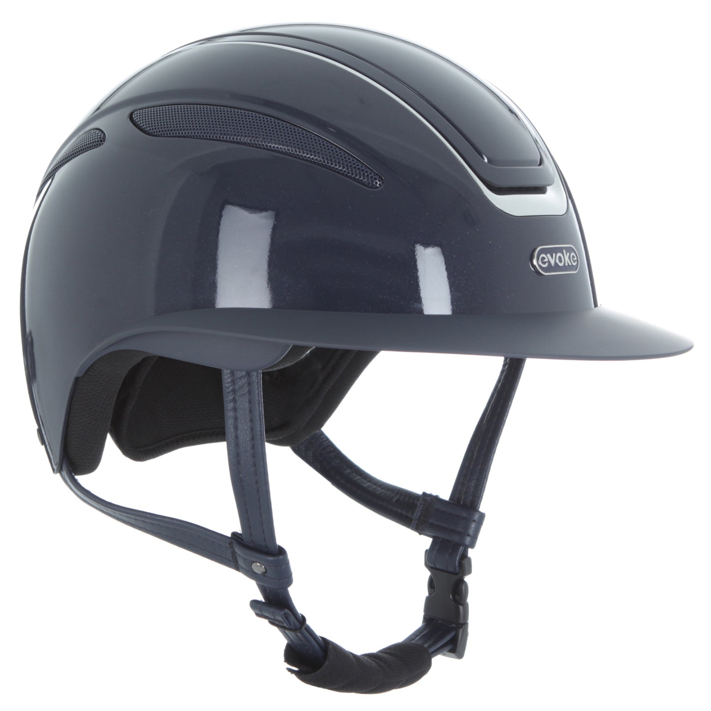 Evoke Calisto Classic Wide Navy Metalic / Chrome