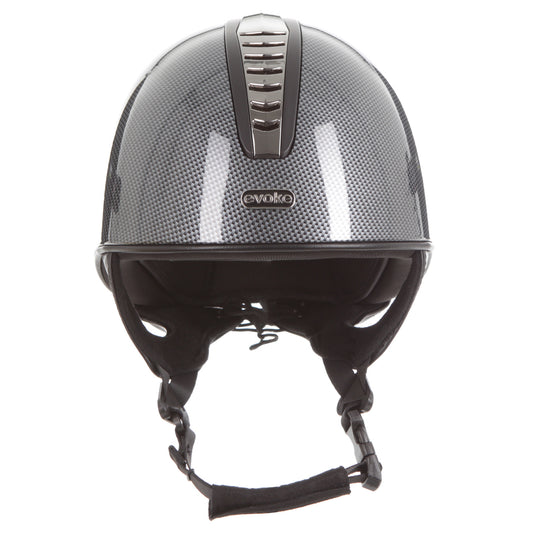Evoke Orion Skull Carbon Shine  with Black Harness - order for mid june delivery