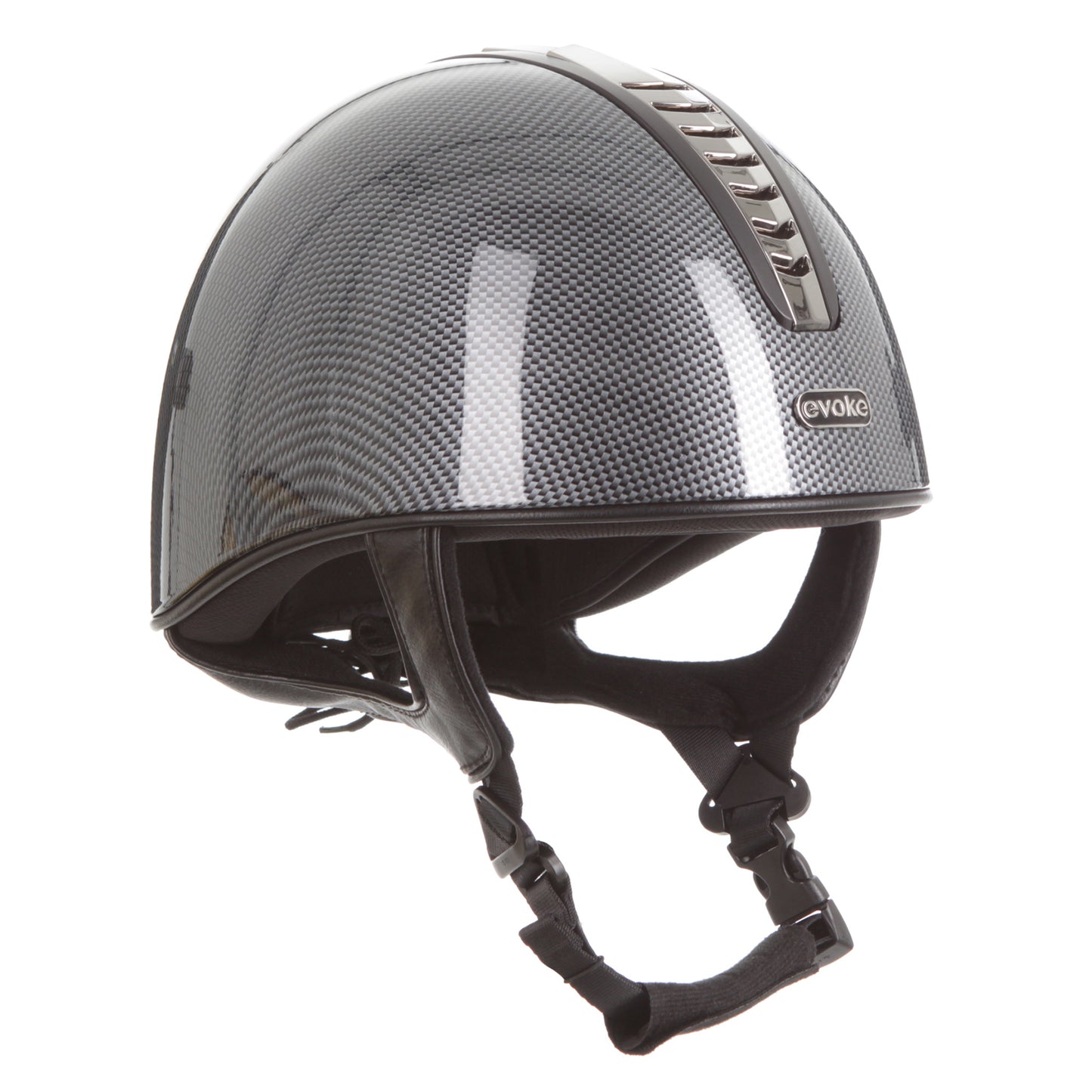 Evoke Orion Skull Carbon Shine  with Black Harness - order for mid june delivery