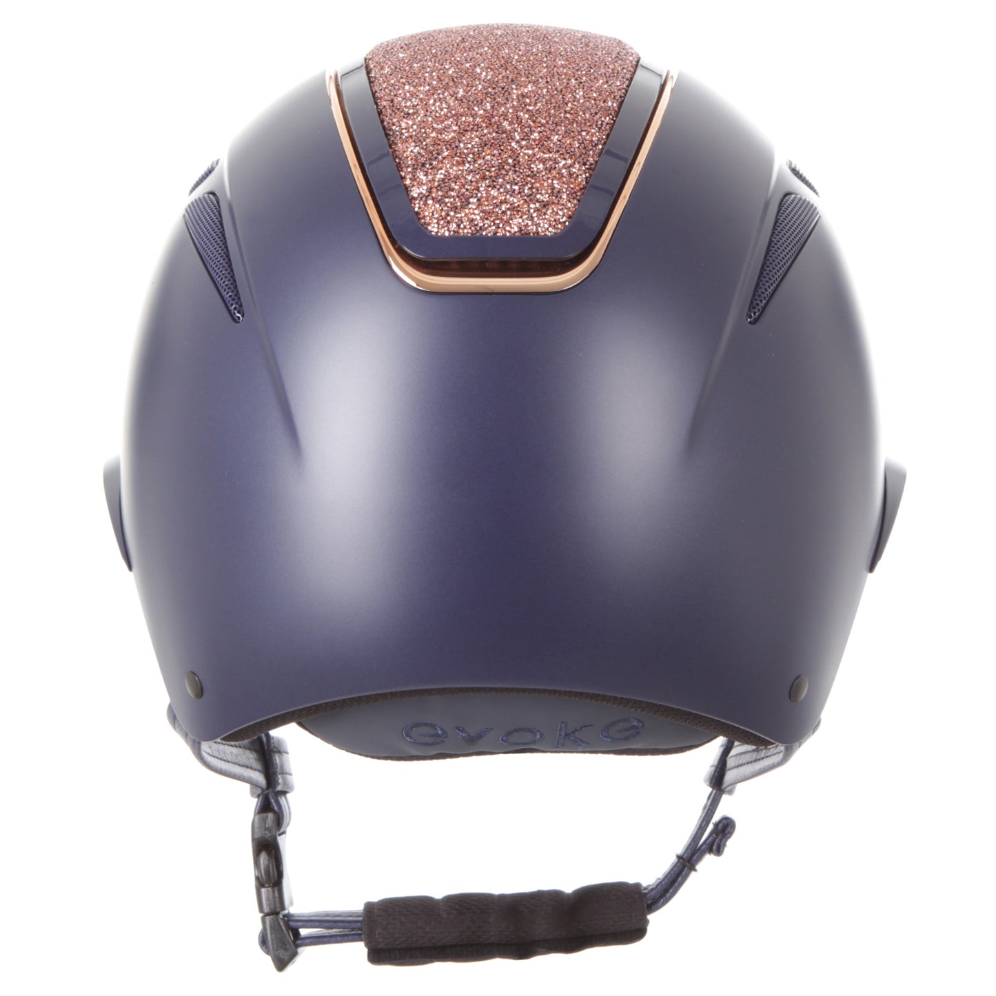 Evoke Calisto Wide Peak Navy /Rose Gold Crystal - order for mid June delivery