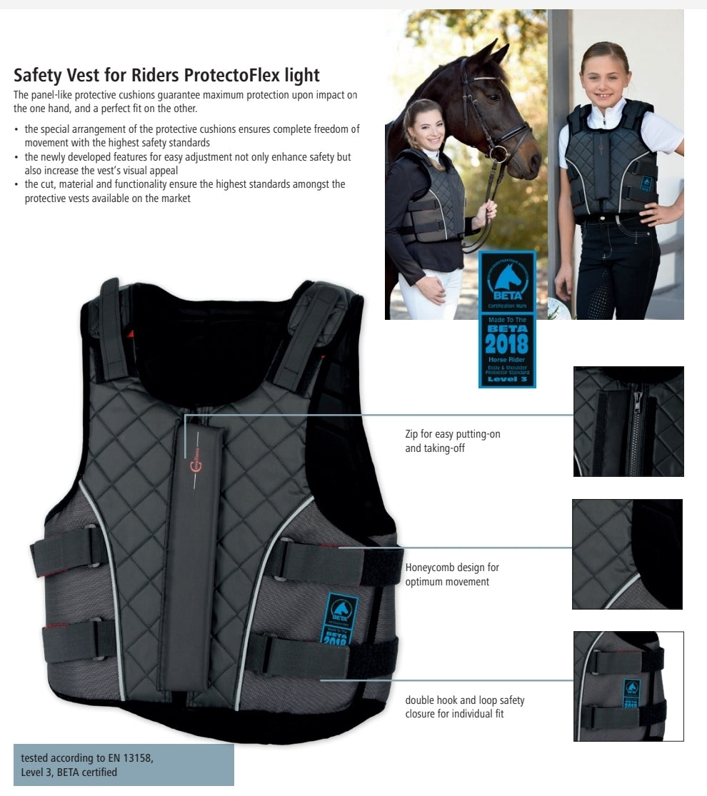 Covalliero Protecto Flex Body Protector- Adults