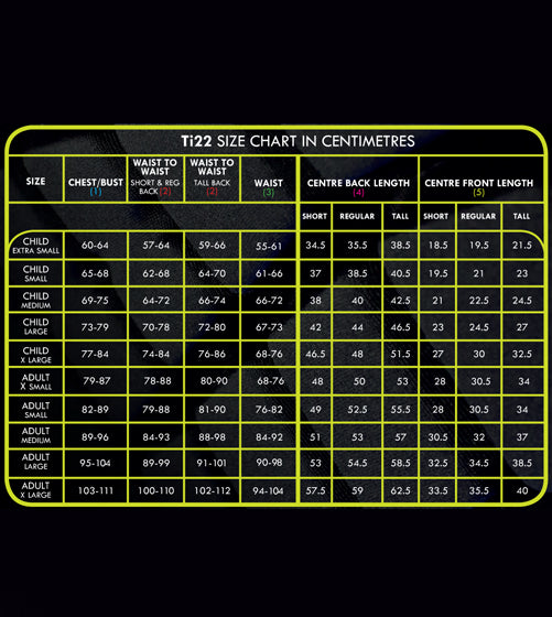 Champion Ti22 Childrens Body Protector Grey