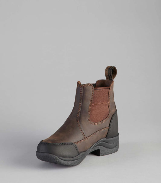 Premier Equine Vinci  Childrens Waterproof Boots - Brown