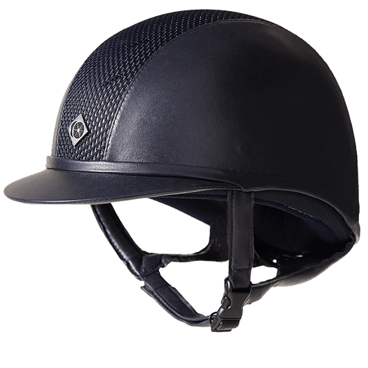 Charles Owen Leather Look AYR8 PLUS