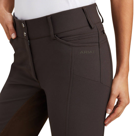 Ariat Womens Prelude Traditional FS Breeches - Brown