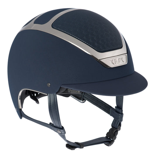 KASK Dogma Chrome Navy Silver  - 50cm to 56cm