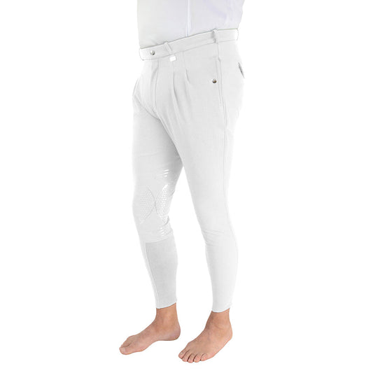 HY Harrogate Mens Breeches White